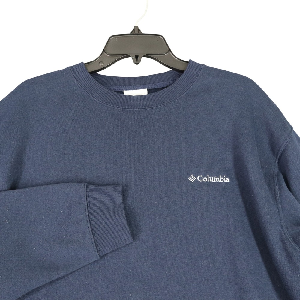 Columbia Sportswear Crewneck Sweatshirt Mens XL Logo Fleece Pullover Casual